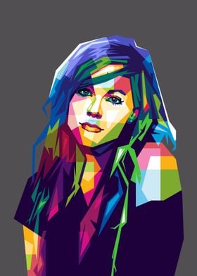 Avril Lavigne Pop Art