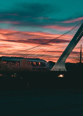 NIght Train Urban City