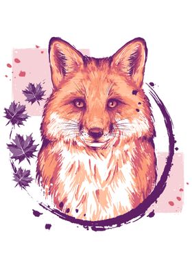 Fox Painting