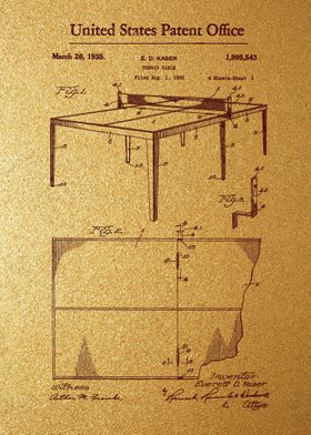 86 Table Tennis Patent 19