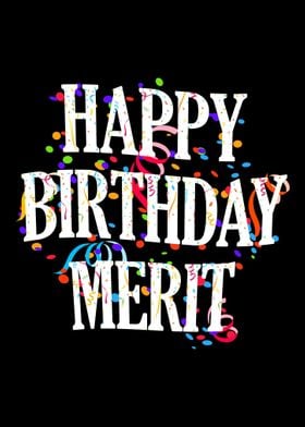 Happy Birthday Merit