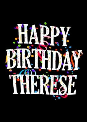 Happy Birthday Therese