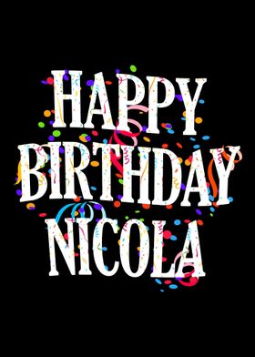 Happy Birthday Nicola