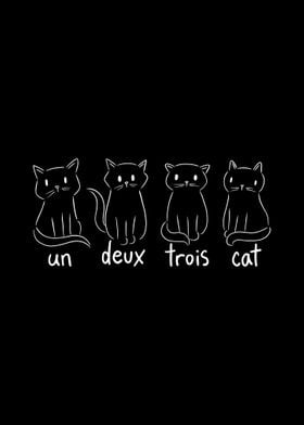 Un Deux Trois Cat  French