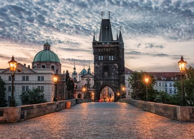 Charles Bridge morning