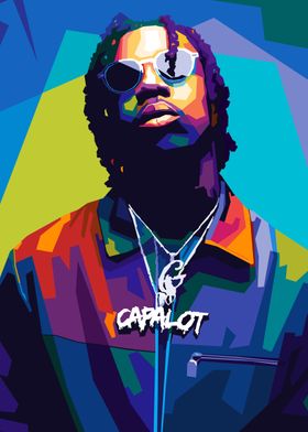 Polo G Wpap Pop Art