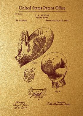 85 Boxing Glove Patent 18