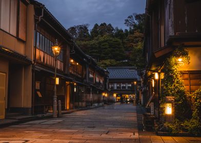 Kanazawa at night Japan