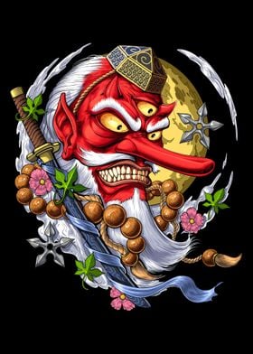 Tengu Japanese Demon God