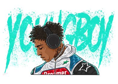 YOUNGBOY POSTER RAPPER