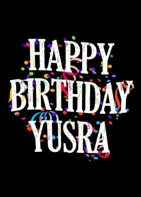 Happy Birthday Yusra