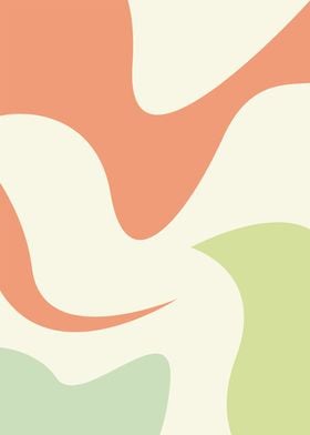 abstract soft colors