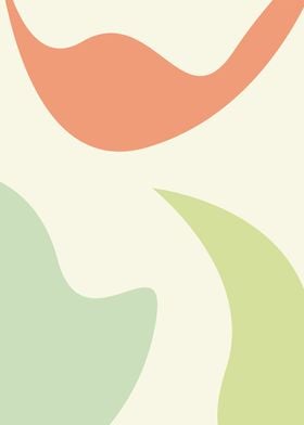 abstract soft colors