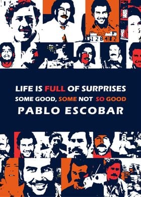 Pablo Escobar Collage