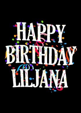 Happy Birthday Liljana