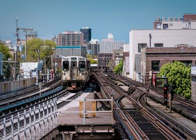 Inbound El Train Uptown