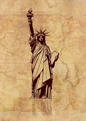 Statue of Liberty Wall Art