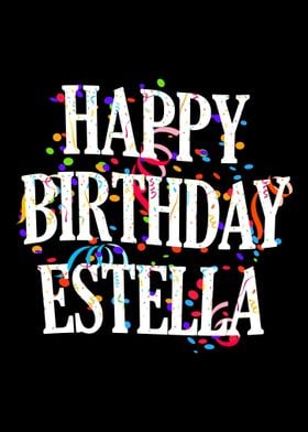 Happy Birthday Estella