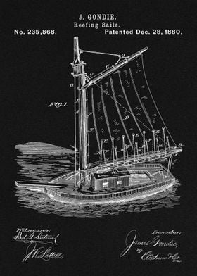 Reefing Sails Patent