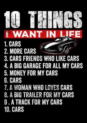 10 Things I Want In Life C