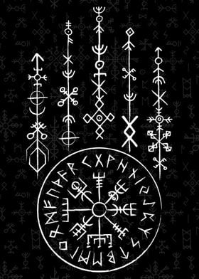 Celtic Runes Vegvisir