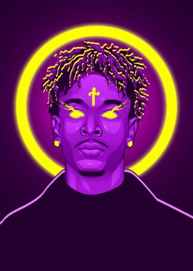 21 Savage Neon