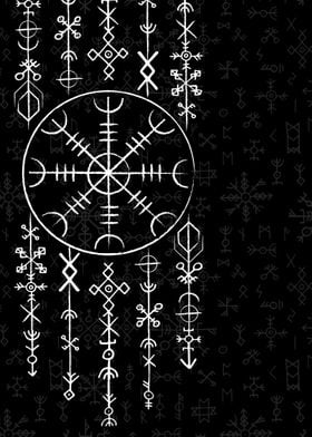 Viking Runes Helm of Awe