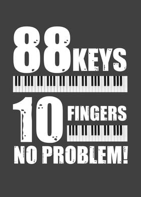 Piano 88 Keys 10 Fingers