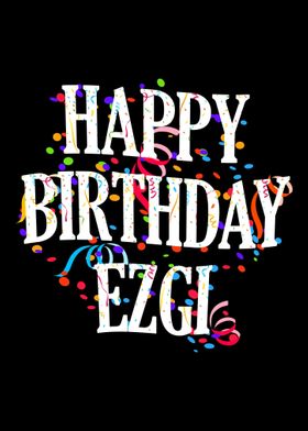 Happy Birthday Ezgi