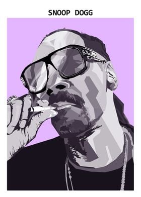 Snoop Dogg wpap art