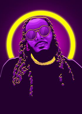 T Pain Neon Rapper