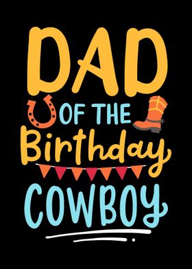 Dad Birthday Cowboy