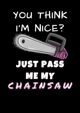 Pass Chainsaw Lumberjill