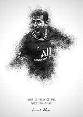 Lionel Messi' Poster by Frankie RT, Displate