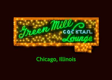 Green Mill at Night