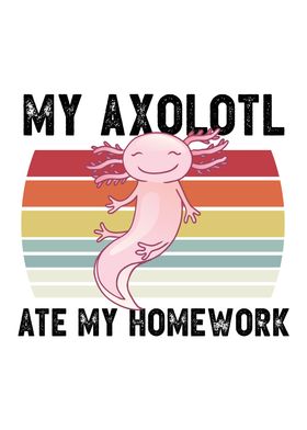 My Axolotl ate my Homework