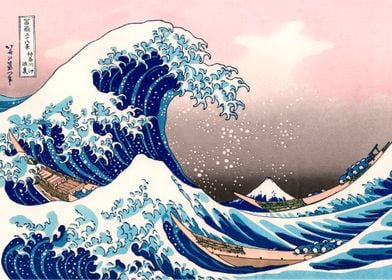 The Great wave of kanagawa