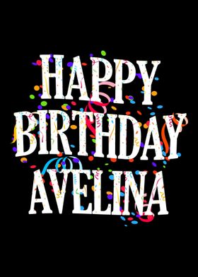 Happy Birthday Avelina