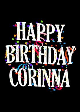 Happy Birthday Corinna