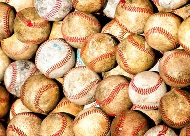 baseball balls