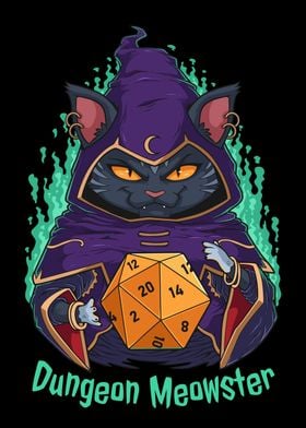 Cat DM Dungeon Meowster
