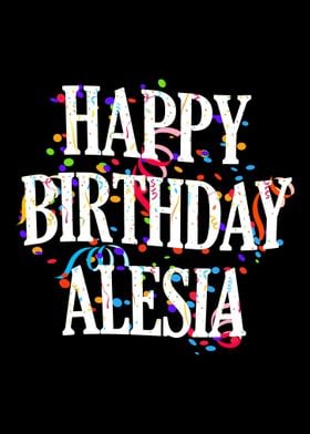 Happy Birthday Alesia