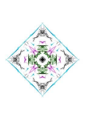 Abstract fractal fan art