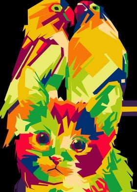 animal popart wpap