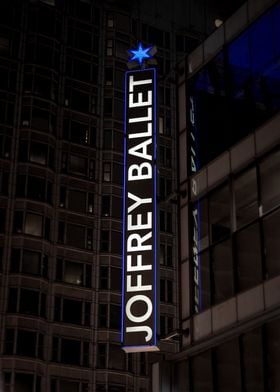 Joffre Ballet Marquee Sign