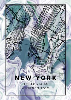 New York City Map USA