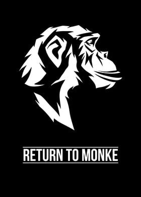 Return To Monke Chimp Head