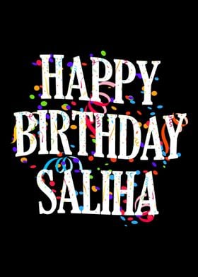 Happy Birthday Saliha