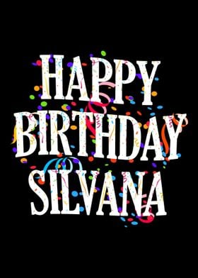 Happy Birthday Silvana