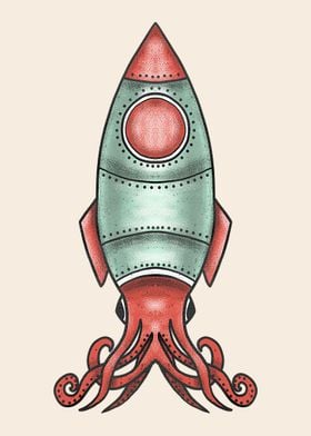 rocket squid